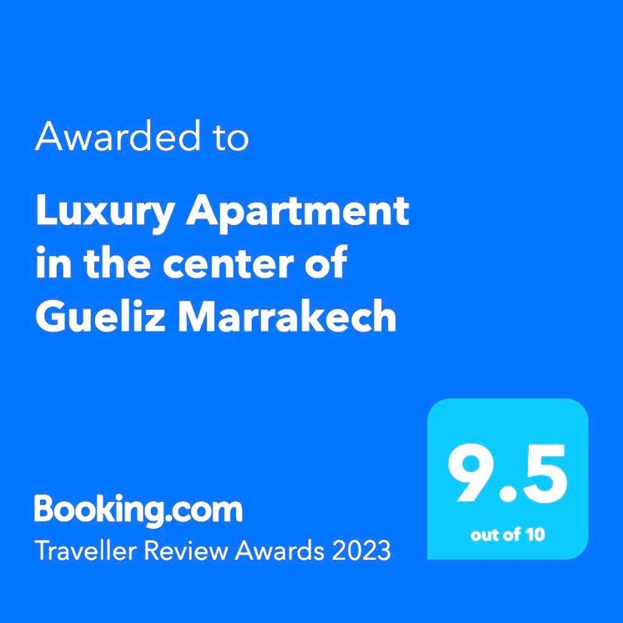 Luxury Apartment In The Center Of Gueliz Marrakech Marrákes Kültér fotó